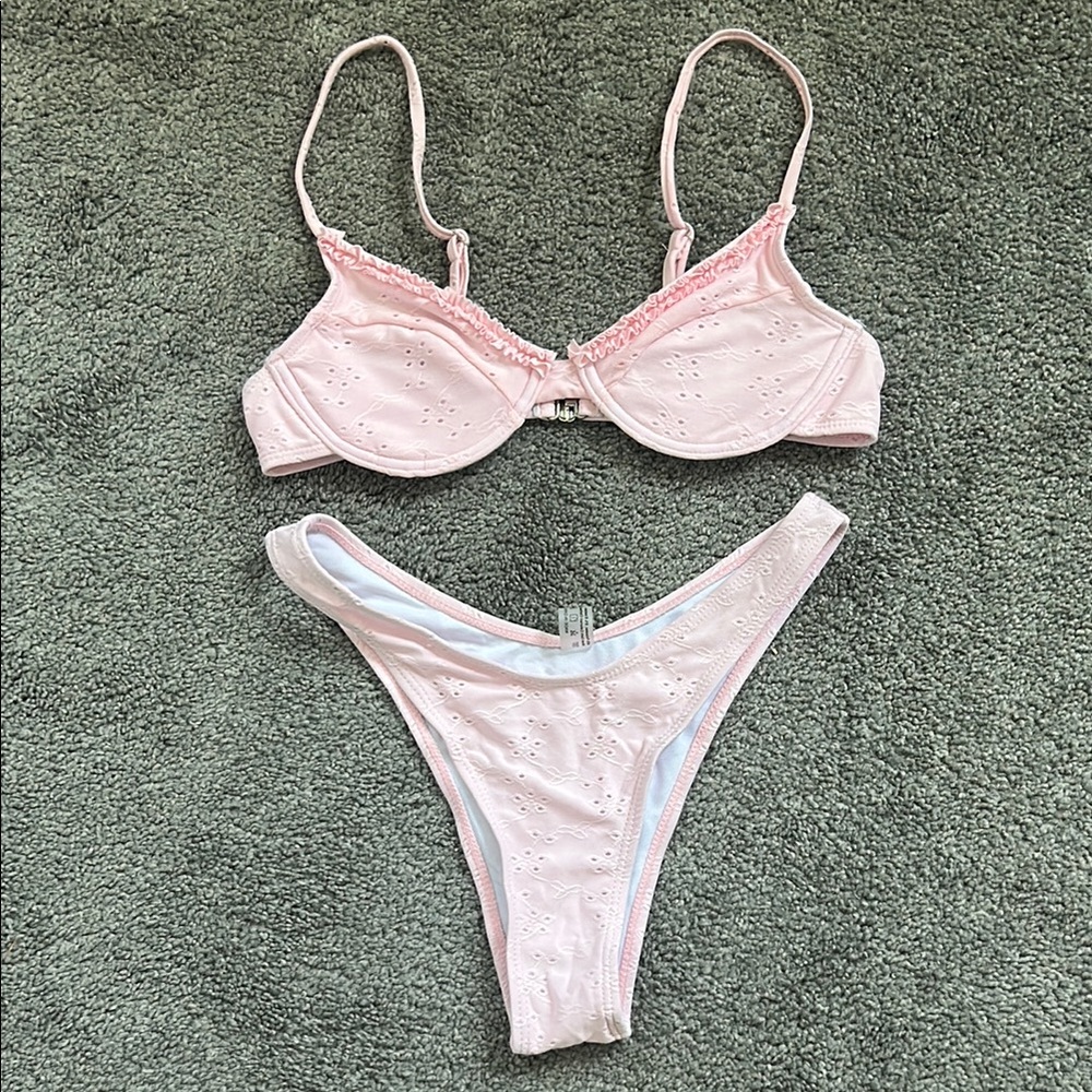 LIGHT PINK BIKINI SET